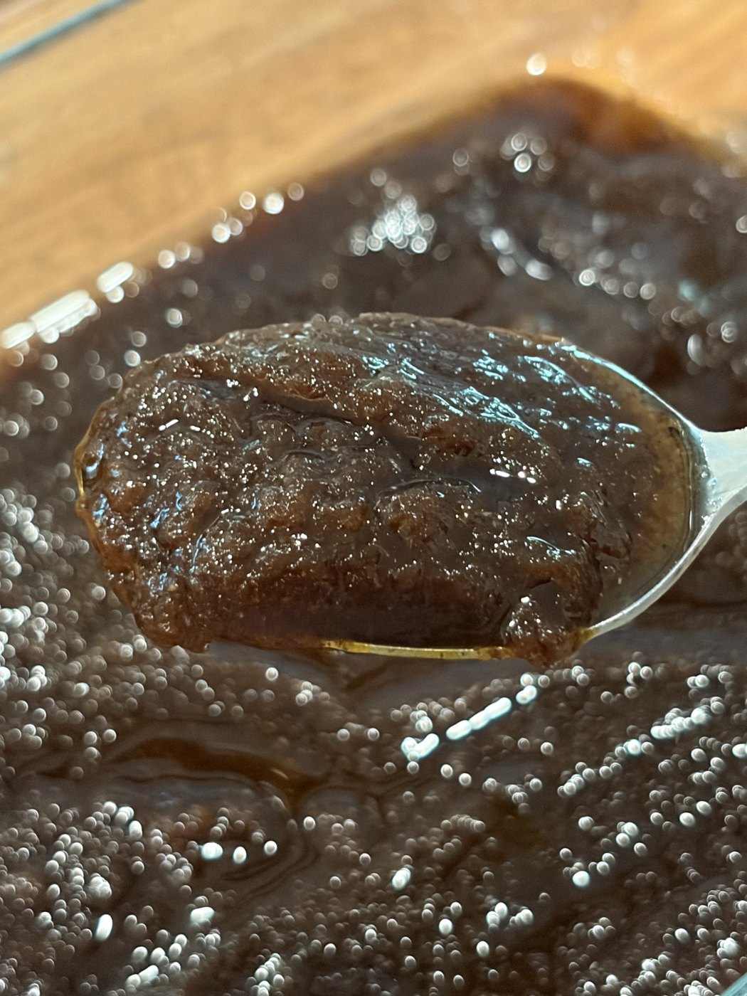 Auntie's Arabic halva, up close