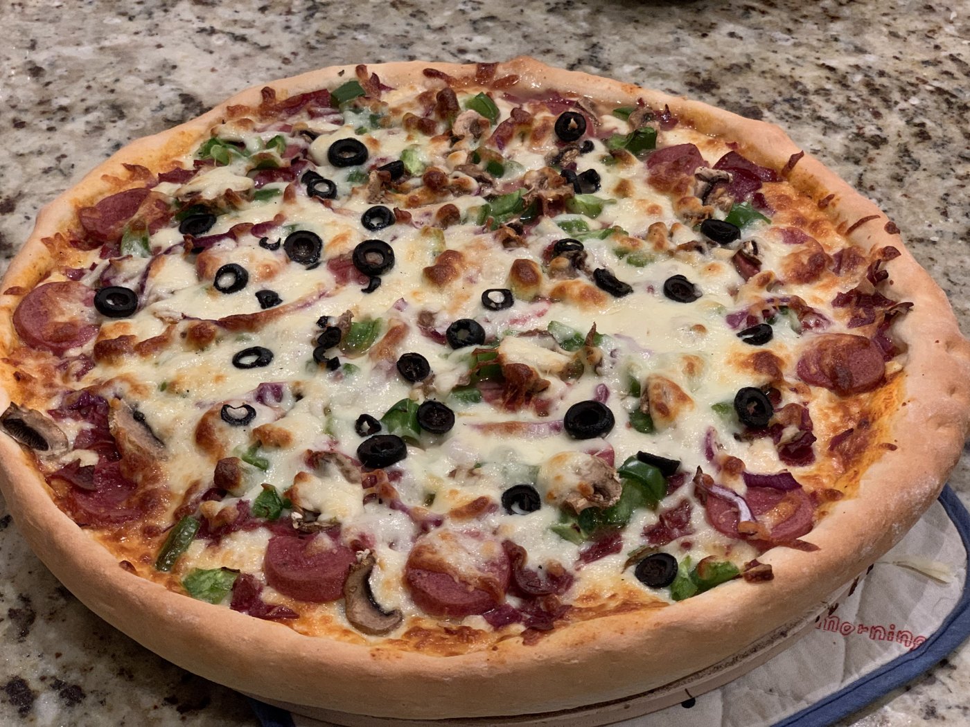 Migmom's weekly pizza